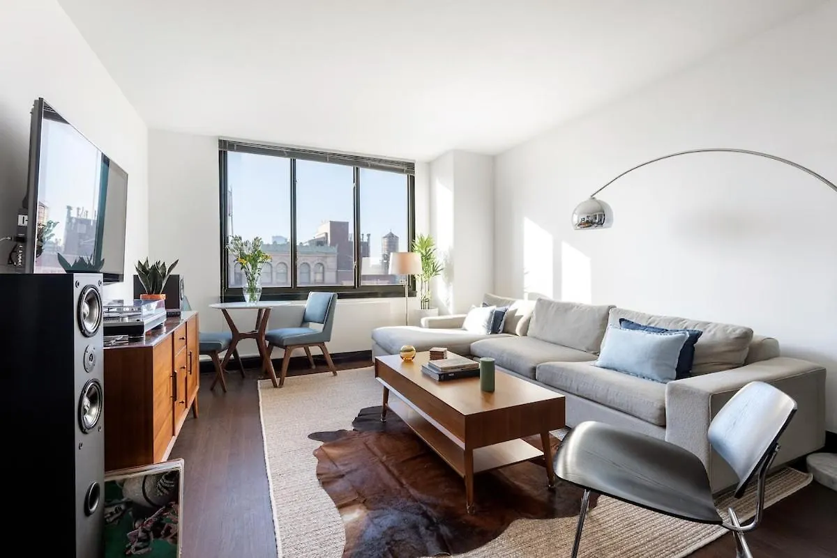 뉴욕 Stunning Nyc Views! Free Gym! Doorman! Terrace! 아파트