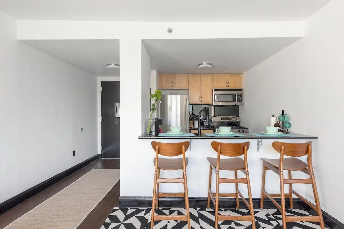Apartmán Stunning Nyc Views! Free Gym! Doorman! Terrace! New York